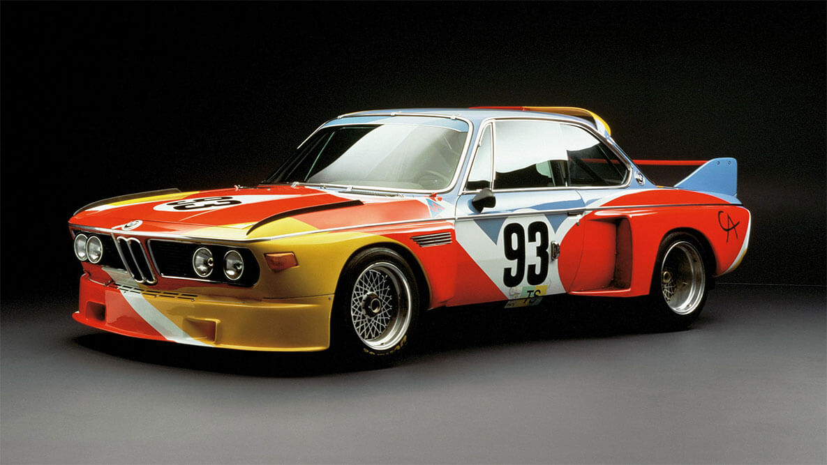 ALEXANDER CALDER / BMW 3.0 CSL / 1975 | BMW Joy Blog